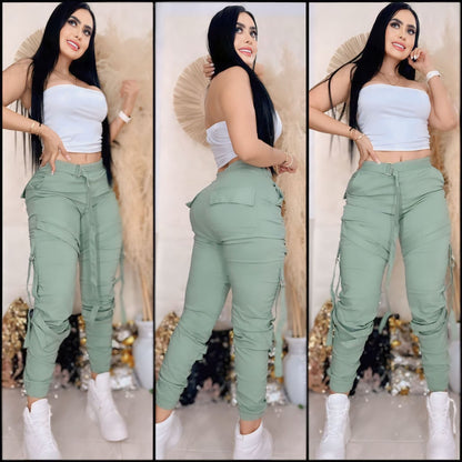 Conjunto Jogger y Crop Top